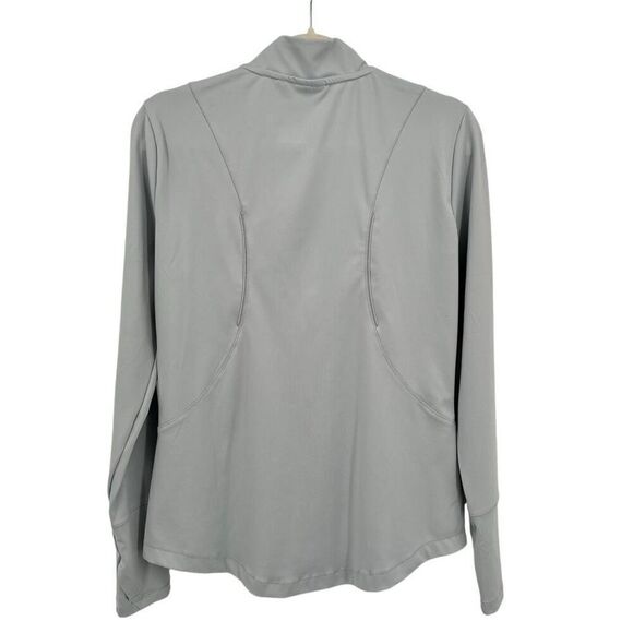 Spyder Ladies Freestyle Half-Zip Pullover Light Gray Size Medium - Picture 7 of 7